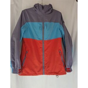 Aperture Technical Outerwear Unisex Sz M Waterproof Colorblock Hooded Jacket